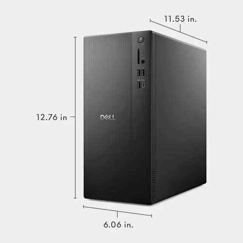 Miniatura 5 de Dell Escritorio empresarial ECT1250 2025 - Intel Ultra 5-225, (procesador de 10 núcleos 10 hilos), memoria DDR5 de 16 GB, SSD PCIe de 512 GB, diseño