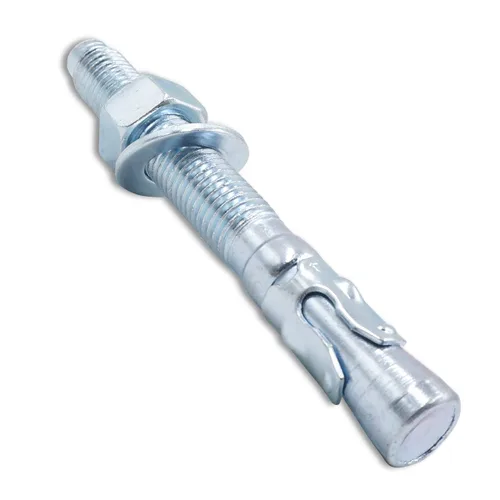 Miniatura 16 de Anclaje de cuña de 3/8" x 3-1/2", anclajes de hormigón chapados en zinc, sujetadores de pernos de expansión resistentes para ladrillos/bloques