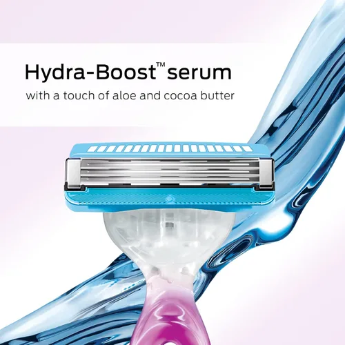 Miniatura 3 de Schick Hydro Silk 3 repuestos de cuchillas de afeitar para mujer, 4