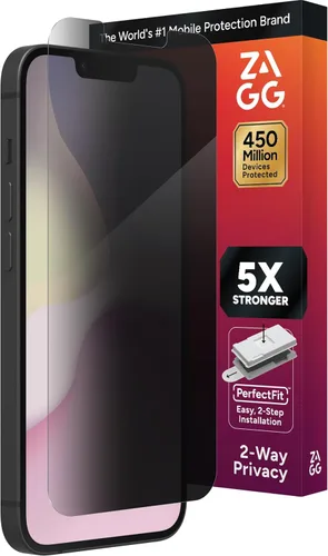 Miniatura 18 de ZAGG Glass Elite - Protector de pantalla para iPhone 16 Pro, 5 veces más fuerte, bordes reforzados, vidrio templado ultra fuerte, resistente a