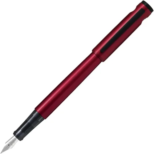 Miniatura 3 de Pilot Cocoon Pluma estilográfica de punta mediana con cuerpo de titanio (FCO-3SR-TI-M)