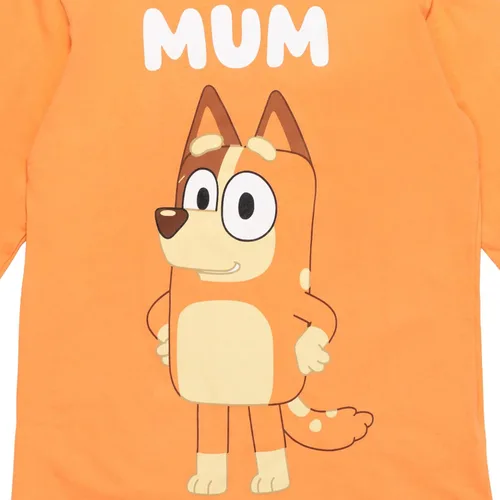 Miniatura 6 de Bluey Bingo Chilli Mom Bandit Dad Long Sleeve Matching Family T-Shirt Toddler to Adult