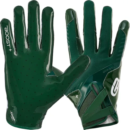 Miniatura 7 de Guantes de fútbol Grip Boost - Tecnología Stealth 6.0 Boost Plus adhesiva sólida - Guantes de fútbol para receptores amplios, tallas para hombres