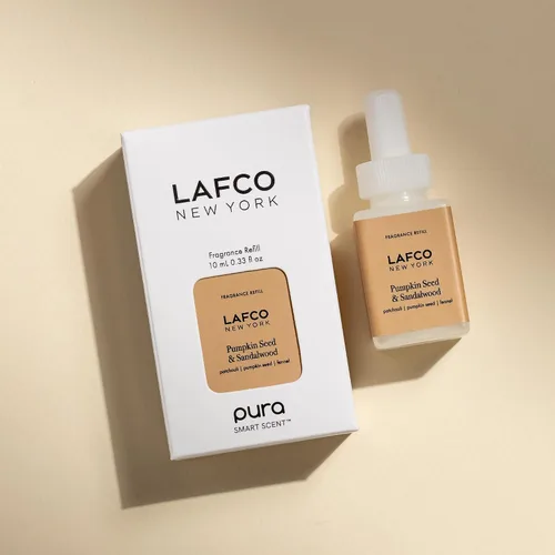 Miniatura 6 de LAFCO New York Fall Pura - Recambio de dispositivo inteligente, semillas de calabaza y sándalo, frasco que ofrece hasta 2 semanas de vida