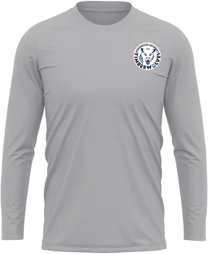 Miniatura 110 de Camisa deportiva de manga larga oficial de la NCAA Collegiate para hombre, con logotipo en el pecho izquierdo, colección Athletic Heather