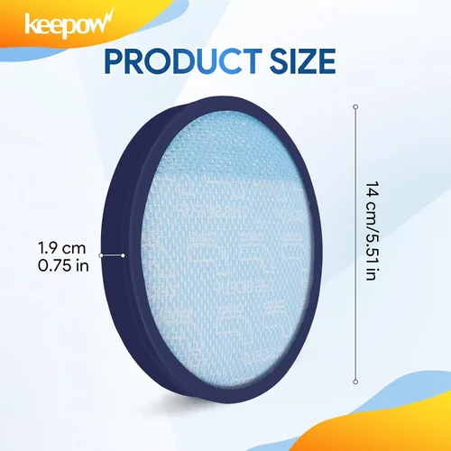 Miniatura 4 de KEEPOW 304087001 Filtros de vacío para Hoover Windtunnel Vacuum UH71250, UH71255, UH72600, UH71230, UH70825, UH72630, UH72625, UH70832, UH70820