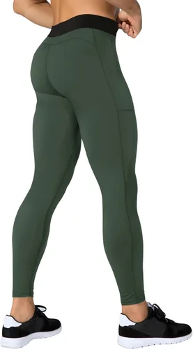 Miniatura 104 de SPVISE Pantalones de compresión para hombre, leggings para deportes, gimnasio, mallas atléticas frescas y secas, capa base para correr, fútbol
