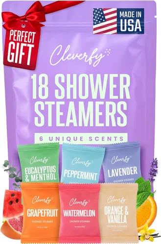 Miniatura 11 de Cleverfy - Vaporizadores de aromaterapia para la ducha, paquete variado de 6 bombas de baño para la ducha con aceites esenciales Vaporizador