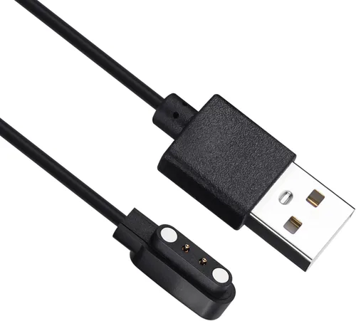 Miniatura 5 de Cargador de repuesto para collar de ladrido DINJOO, cable de carga magnético para collar de choque de perro, negro