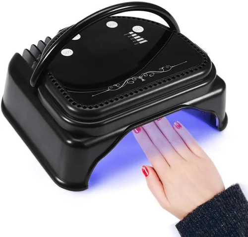 3 tipos de lámpara LED recargable inalámbrica para uñas, secadora de uñas, secadora de luz UV, lámpara de uñas de gel con sensor inteligente