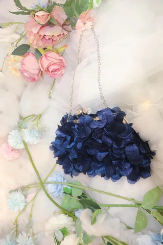 Miniatura 5 de Bolso de noche para mujer, diseño floral, para boda, baile de graduación, beso