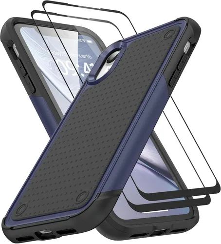 Miniatura 346 de Jeylly Funda para iPhone SE/Funda para iPhone 5S, Exterior de Plástico Duro que Absorbe Golpes + Interior de Silicona de Goma Defensor contra