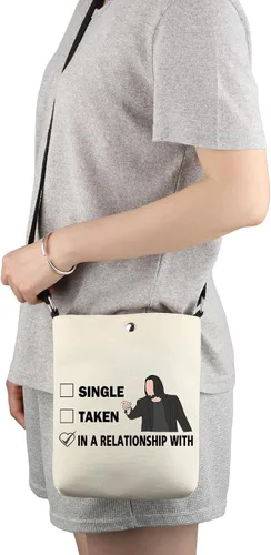 Miniatura 5 de G2TUP Regalo inspirado en K R Fechado K R Bolsa de maquillaje K R Fan Bolsa de cosméticos K R Merch, Beige