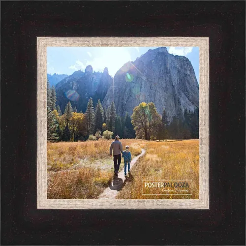 Miniatura 12 de Poster Palooza 5x6 Inch Traditional Complete Wood Picture Frame with UV Acrylic Plexiglass, Foam Board Backing & Hardware Included - 5x6 Inch Frame