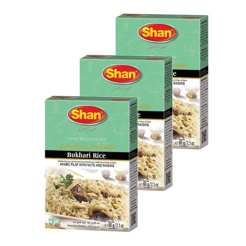Miniatura 211 de Shan Korma Recipe and Seasoning Mix 1.76 oz (50g) - Spice Powder for Traditional Meat in Yogurt Sauce - Suitable for Vegetarians - Airtight Bag in a