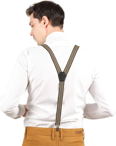 Miniatura 77 de Tirantes para hombre Tirantes elásticos con espalda en Y