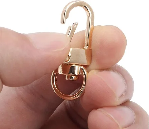 Miniatura 2 de GBSTORE 10 piezas de cierres giratorios de langosta accesorios de hardware de hebilla giratoria para perro, resorte de metal, cierres de gancho