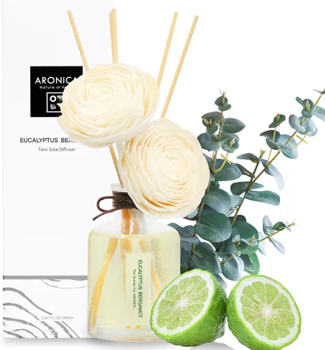 Miniatura 15 de Aronica Aceite esencial de limón y lavanda, repuestos de aceite difusor para el hogar, botella de aceite esencial de repuesto, ambientadores