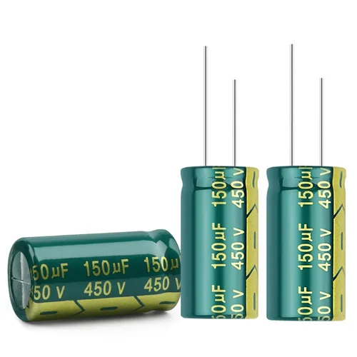 Miniatura 12 de 20 condensadores electrolíticos de 4.7 UF/450 V, condensadores electrolíticos de aluminio de alta frecuencia para refrigerador, TV, monitor LCD