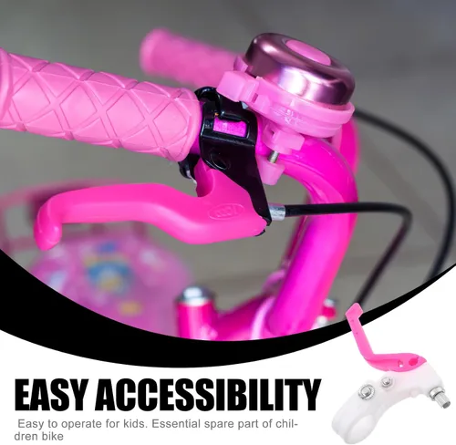 Miniatura 5 de VICASKY Manilla de palanca de freno de bicicleta para niños, palancas de ciclismo para niños, accesorios de repuesto universal aleación de aluminio