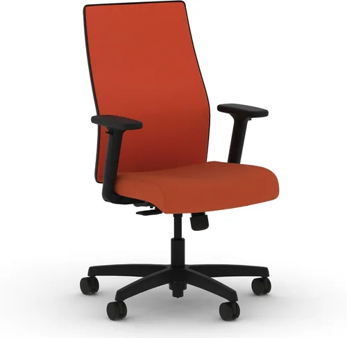 Miniatura 16 de HON Ignition 2.0 - Silla de trabajo con respaldo medio, control avanzado de inclinación sincronizada, silla de oficina con soporte lumbar, brazos