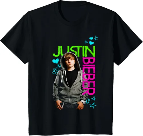 Miniatura 5 de Camiseta negra oficial de Justin Bieber S