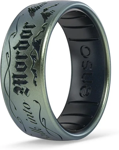 Miniatura 6 de Enso Rings Colección Lord of the Rings - Anillos de silicona cómodos - Anillos Rohan, Elven y Hobbit