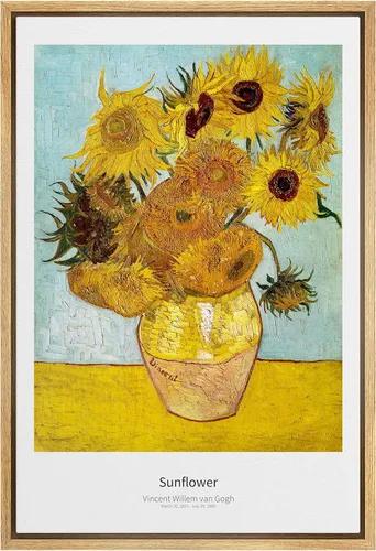 Miniatura 21 de SIGNWIN Lienzo enmarcado para pared, diseño de Vincent Van Gogh, un par de amantes, naturaleza, ilustraciones de área silvestre, bellas artes
