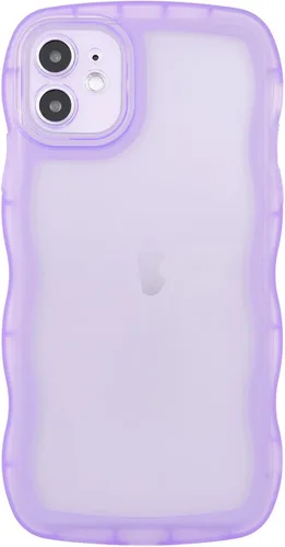 Miniatura 148 de SKYLMW Compatible con iPhone 6s Plus/6 Plus Case de 5.5", Linda Kawaii Marco Ondulado Rizado Forma de Marco Funda de Silicona Suave Resistente a