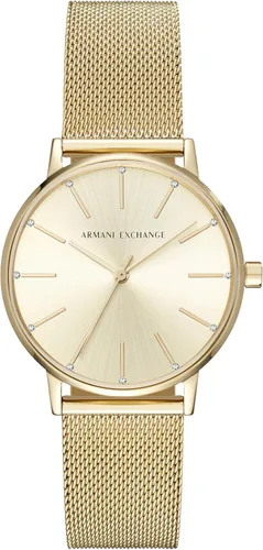 Miniatura 11 de A X Armani Exchange Reloj de mujer, reloj de tres manecillas para mujer con correa de acero inoxidable o cuero