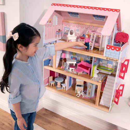 Miniatura 2 de Muñeca Chelsea Cottage con muebles KidKraft