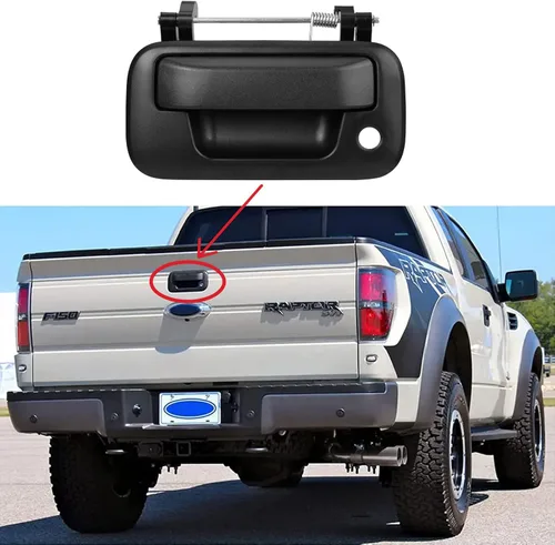 Miniatura 7 de Pestillo de manija para portón trasero compatible con Ford F150 F250 F350 F450 F550 Super Duty Explorer Lobo 2004-2016, Lincoln Mark LT Reemplazo #