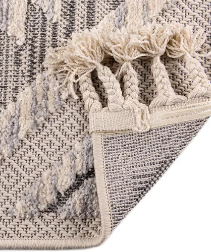 Miniatura 8 de Unique Loom Arlo Collection - Alfombra Kai (rectangular 2' 0" x 3' 0", beige arenoso/gris)