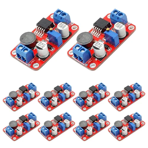 Miniatura 8 de ACEIRMC 3 unids XL6019 5A Corriente de alta potencia CC a CC Step-up 5V 6V 12V 24V 3-35V a 5-40V XL6019 Convertidor Regulador de Voltaje Ajustable 3