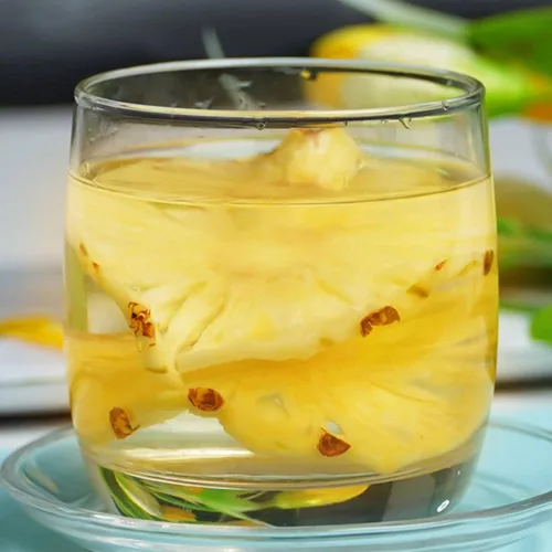 Miniatura 3 de JTEDZI Piña seca para guarnición de cóctel, piña deshidratada seca 3.52 onzas, sin azúcar añadido y sin aditivos té de frutas (18 a 20 rebanadas)
