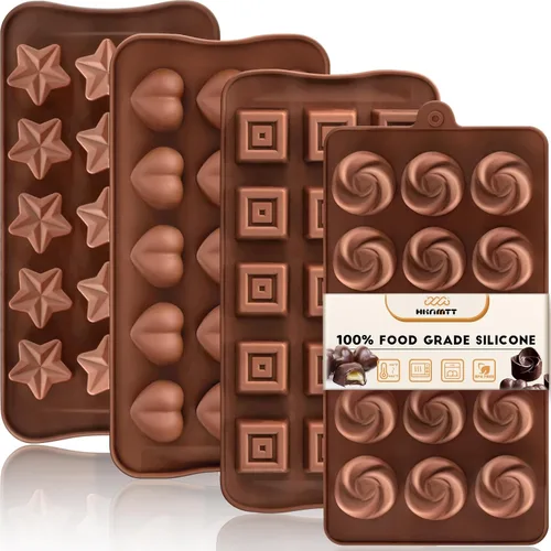 Miniatura 25 de Moldes de bomba de cacao para chocolate caliente, silicona hemisferio de 2.5 pulgadas, paquete de 3, molde semicircular, 6 cavidades, circular, sin