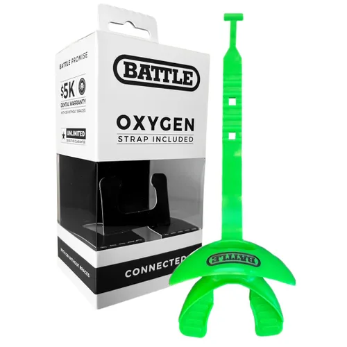 Miniatura 5 de Battle protector bucal con correa conectada, para labios, con oxígeno, 2.5