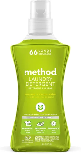 Miniatura 6 de Method Detergente líquido para lavandería; aroma a salvia de playa, removedor de manchas; 66 cargas por botella de 53.5 onzas; (paquete de 1)