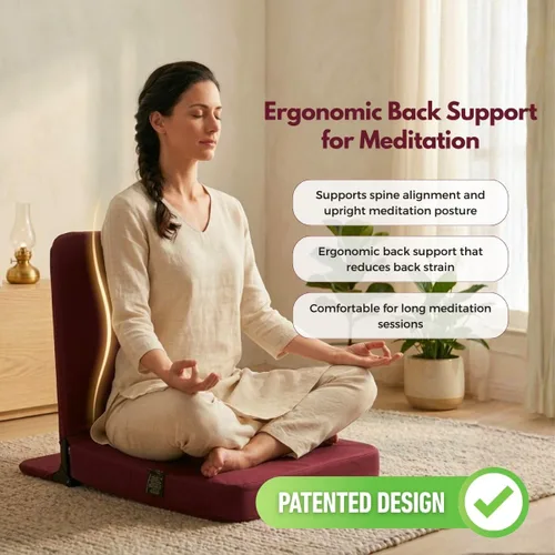 Miniatura 3 de Friends Of Meditation Silla de yoga y meditación Back Jack (18 X 18 pulgadas)