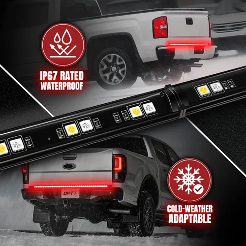 Miniatura 2 de Barra luminosa LED Redline para portón trasero. Parent, 60-pulgada