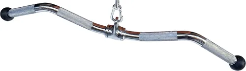 Miniatura 2 de Accesorio para máquina de cable LAT Barra de rizos desplegable Mancuerna giratoria, Accesorio de cable para múltiples ejercicios, Barra de presión