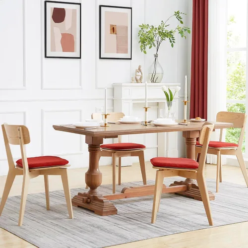 Miniatura 7 de Sweet Home Collection Cojín de espuma viscoelástica de alta calidad para mayor comodidad y apoyo, respaldo antideslizante para sillas de oficina