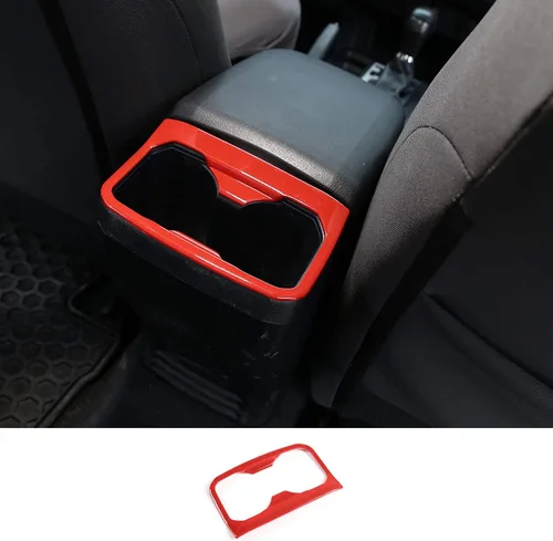 Miniatura 8 de ERIDANUS Adhesivos para el reposabrazos del asiento trasero interior de la cubierta del portavasos, para Toyota Tacoma 2023, 2022, 2021, 2020, 2019