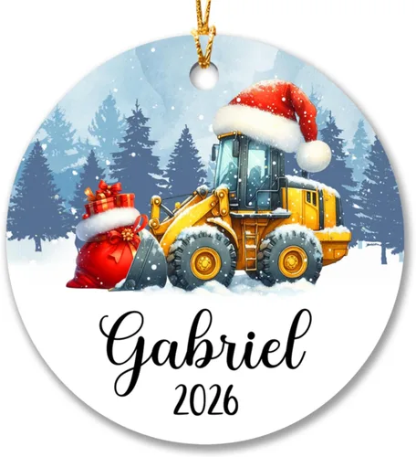 Miniatura 10 de Adorno de tren de Navidad, adorno de tren personalizado para decoración de árbol de Navidad, adorno personalizado de tren de amor para niños
