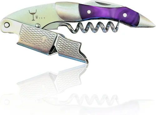 Miniatura 17 de Wino Wine Key! - Abridor de vino sacacorchos de sumiller profesional Acero inoxidable