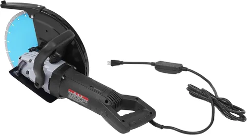 Miniatura 5 de Sierra de hormigón eléctrica de 14 pulgadas, cortador de energía de 3000 W, sierra circular con profundidad de corte de 5.31 pulgadas, sierras