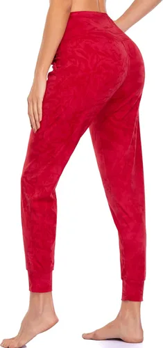 Miniatura 58 de Oalka - Pantalones deportivos para mujer, con cintura alta y bolsillos, para hacer deporte, yoga y entrenar