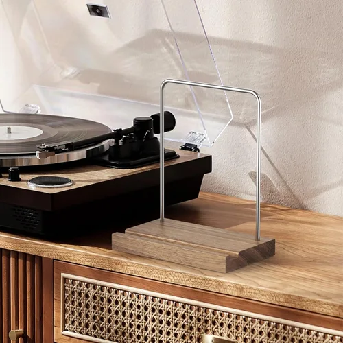 Miniatura 7 de KORRTFID Now Playing - Soporte para discos de vinilo, soporte de vinilo para álbumes y almacenamiento de LP, capacidad para discos de cualquier