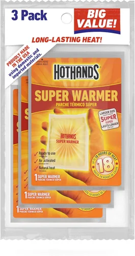 HotHands Calentadores de Manos – Calentadores Activados por Aire Seguros Naturales Sin Olor de Larga Duración – 54 Pares (54 Pares de Calentadores