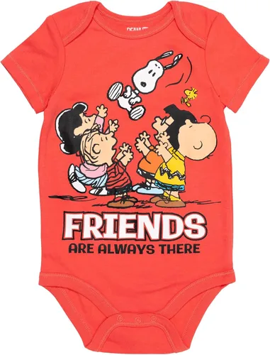 Miniatura 2 de PEANUTS Snoopy Charlie Brown - Paquete de 5 mamelucos para bebé recién nacido a bebé